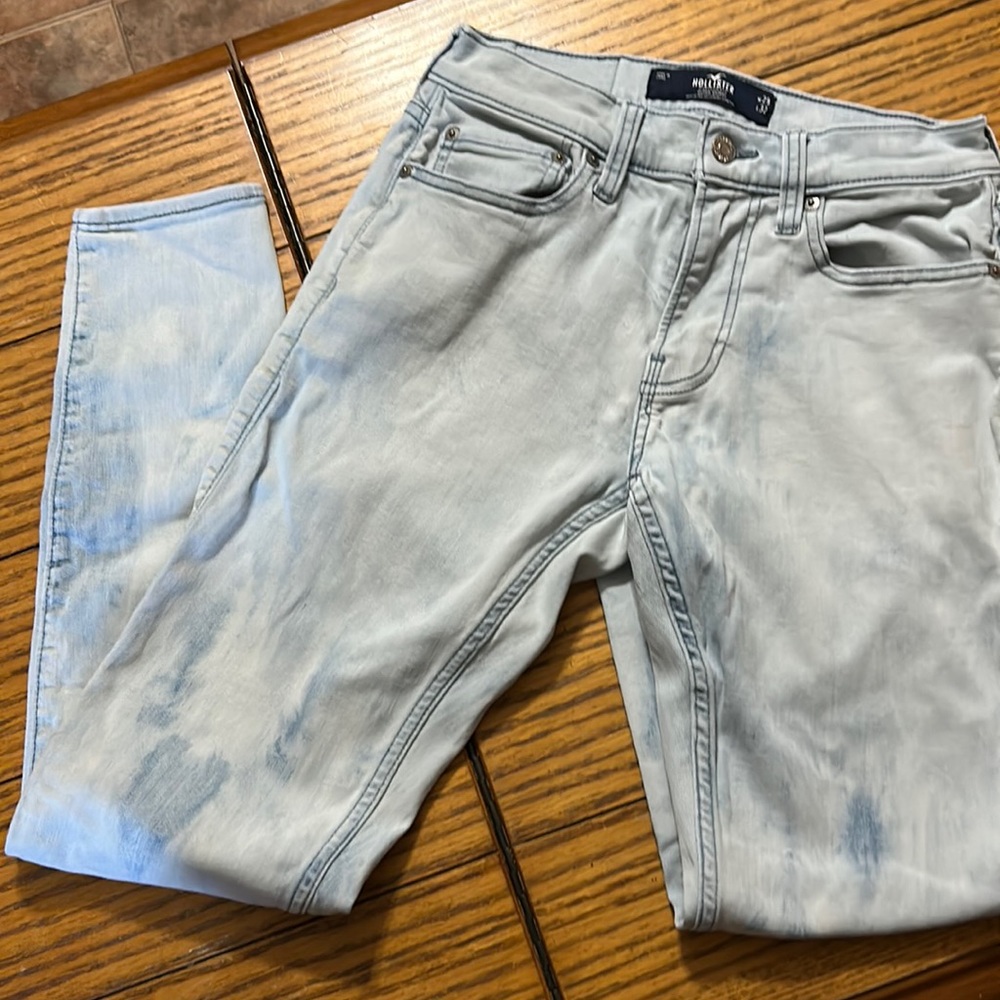 Men’s Hollister super skinny acid wash jeans 29x32
